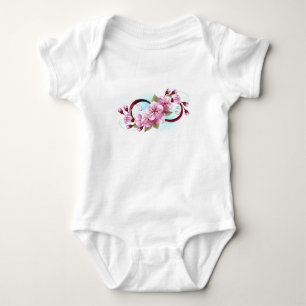 Oändlighet med Blommar Flowers Sakura T Shirt