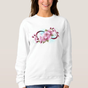 Oändlighet med Blommar Flowers Sakura T Shirt
