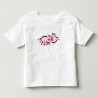 Oändlighet med Blommar Flowers Sakura T Shirt