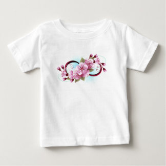 Oändlighet med Blommar Flowers Sakura T Shirt