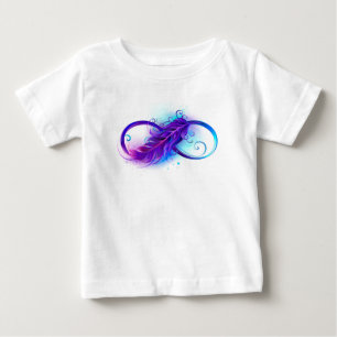 Oändlighet med Lila ludd T Shirt