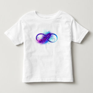 Oändlighet med Lila ludd T Shirt