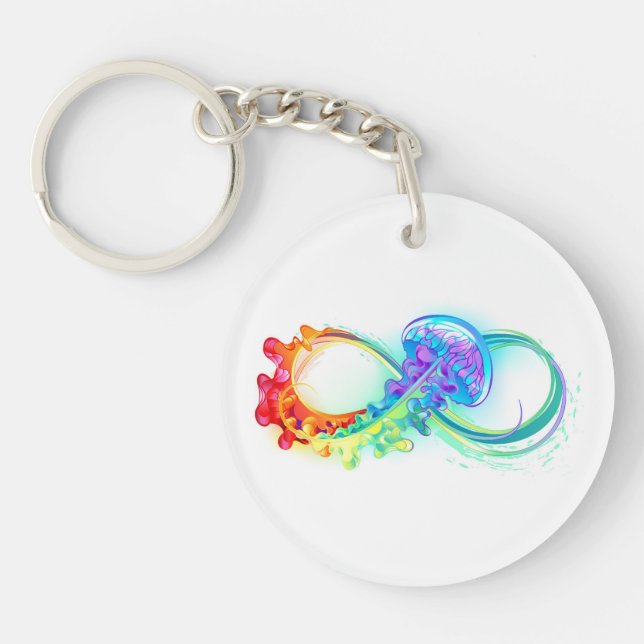 Oändlighet med regnbåge (Framsidan)