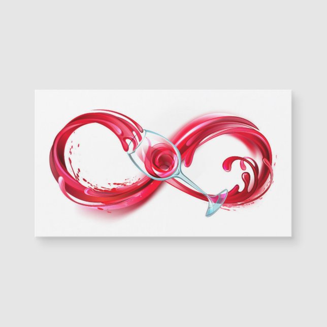 Oändlighet med Röda Vin (Framsida)