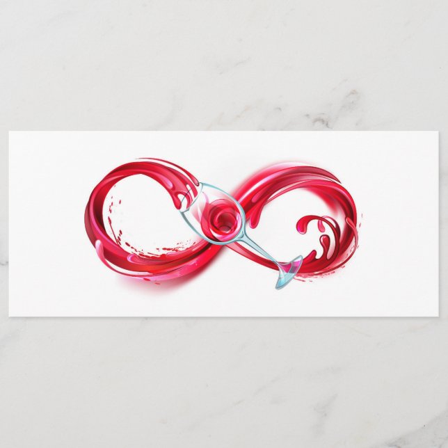 Oändlighet med Röda Vin Program (Framsida)