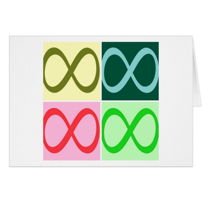 Oändlighet och bortom hälsningskort (Framsidan Horizontal)