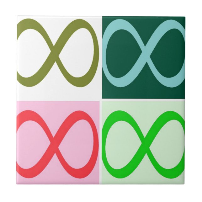 Oändlighet och bortom kakelplatta (Framsidan)