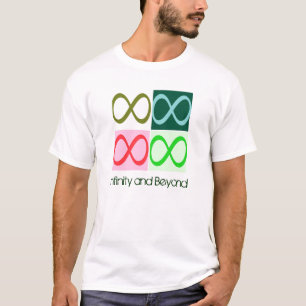 Oändlighet och därefter tee shirt