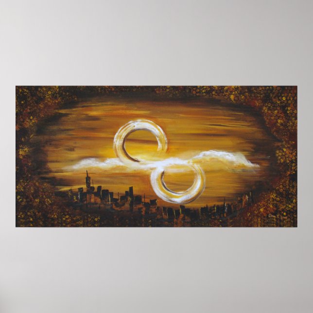Oändlighet - skriv ut poster (Framsidan)