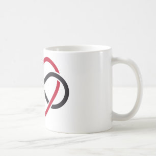 Oändlighetshjärta, aldrig sinande kärlek kaffemugg