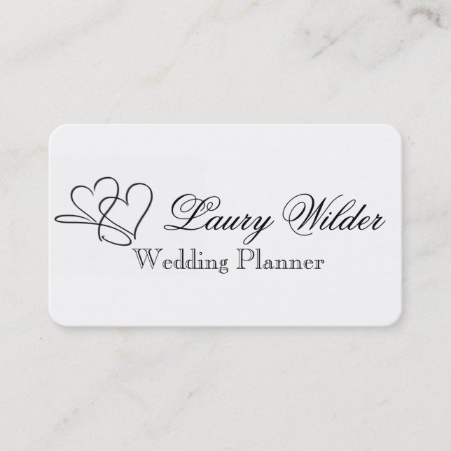 Oändlighetshjärta Visitkort (Framsida)