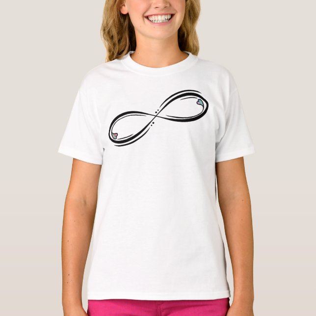 Oändlighetskurva Tee (Framsida)