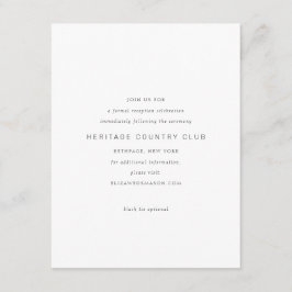 Oändlighetssymbol för guld minimalt Chic Tilläggskort