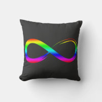 Oändlighetssymbol Hbtq Gay Pride Regnbåge Evighet