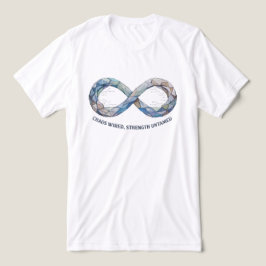 Oändlighetssymbol Kaos Kopplad Styrka Geometrisk T Shirt
