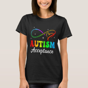 Oändlighetssymbol Manar Wo för att öka medvetenhet T Shirt