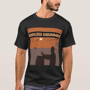 Oändligt Drummer Drum Circle Shirt. Drums T Shirt