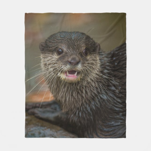 Oändligt förvånad fleecefilt (Framsidan)