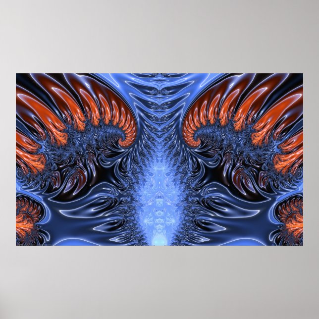 Oändligt glas poster (Framsidan)