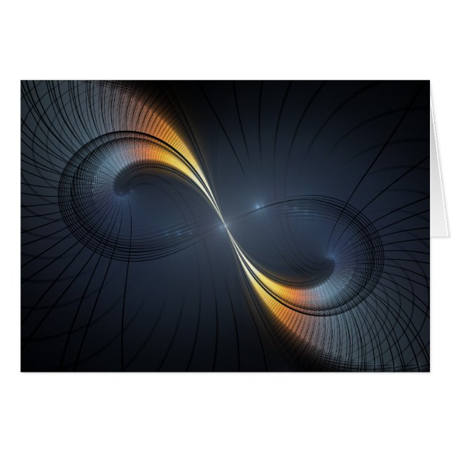 Oändligt Hälsningskort (Framsidan Horizontal)