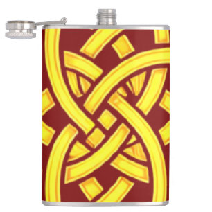 Oändligt Harmony: Helig Mandala Celtic Symbol Art Fickplunta