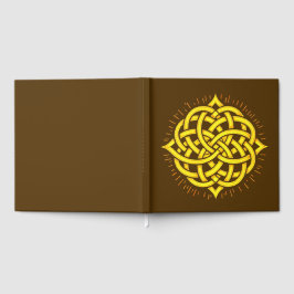 Oändligt Harmony: Helig Mandala Celtic Symbol Art Gästböcker