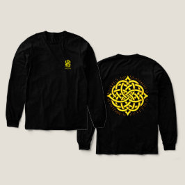 Oändligt Harmony: Helig Mandala Celtic Symbol Art T Shirt