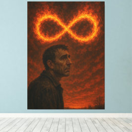 Oändligt helvetet canvastryck