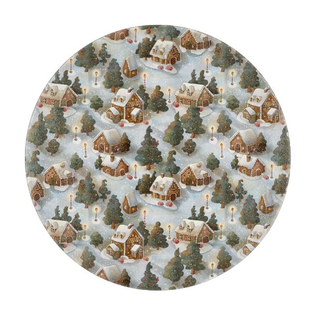 Oändligt Julgingerbröd, byn (Framsidan)