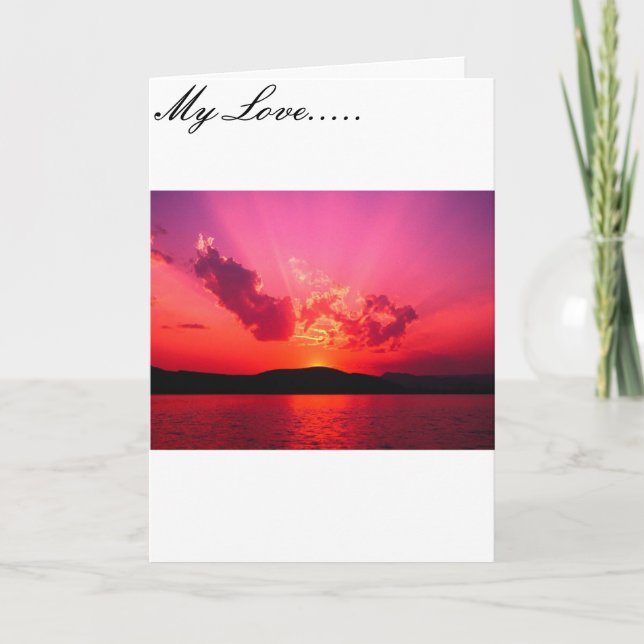 Oändligt kärlek kort (Framsida)