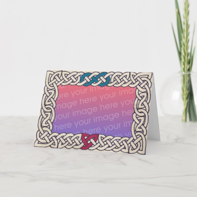 Oändligt kärlekramkort kort (Framsida)