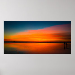 Oändligt solnedgång tillsammans poster