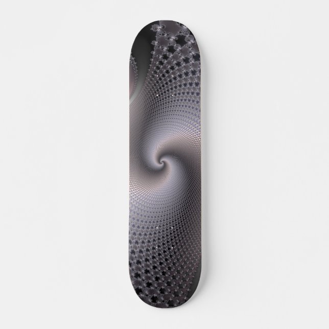 Oändligt Spiral - Fractal Art Skateboard Bräda 21,5 Cm (Framsida)