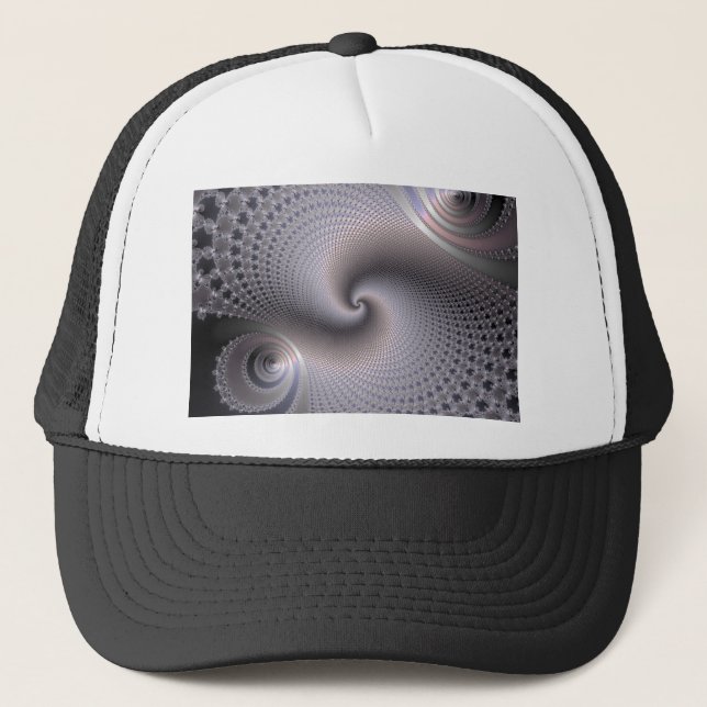 Oändligt Spiral - Fractal Art Truckerkeps (Framsida)