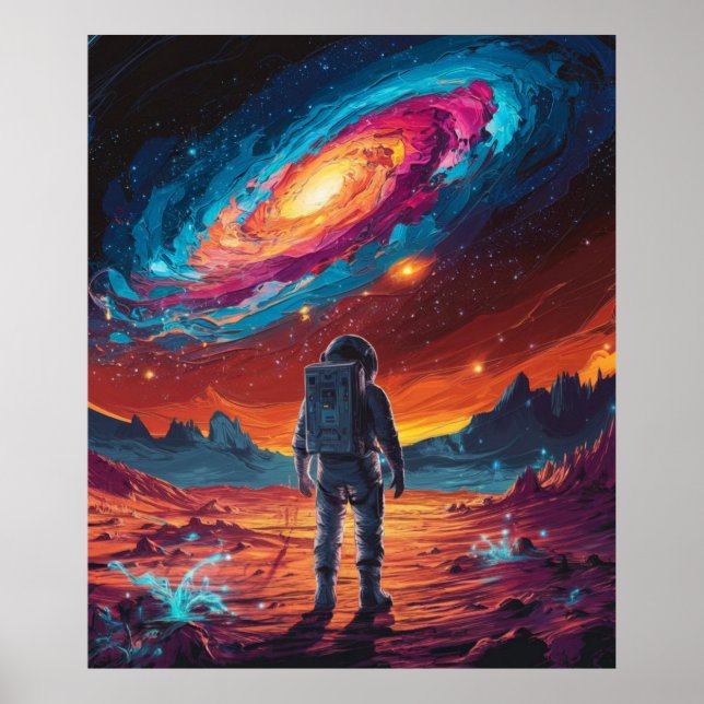 Oändligt universum poster (Framsidan)