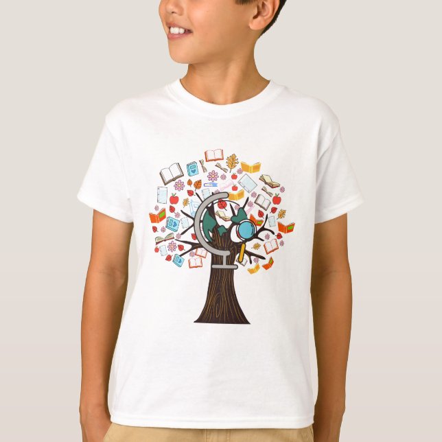 Oändligt visdom: Math T-Shirt (Framsida)