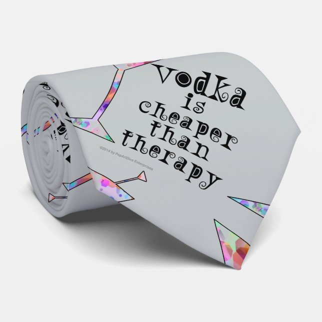 OÄNDLIGT - VODKA ÄR BILLIGARE ÄN TERAPI SLIPS (Rullad)