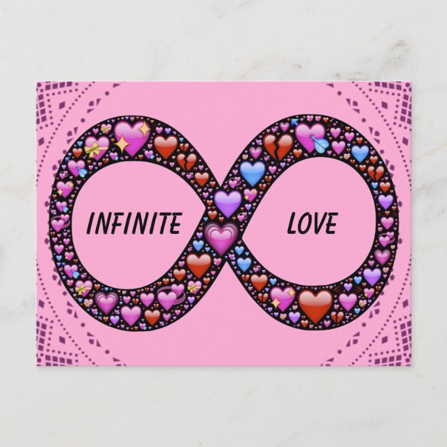Oändligt vykort för Kärlek (Framsida)