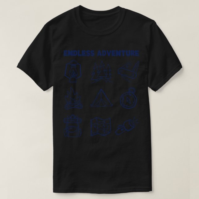Oändlös Äventyr T Shirt (Design framsida)