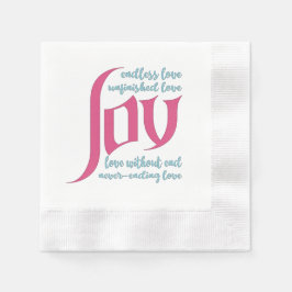 Oändlös Kärlek Pappersservett