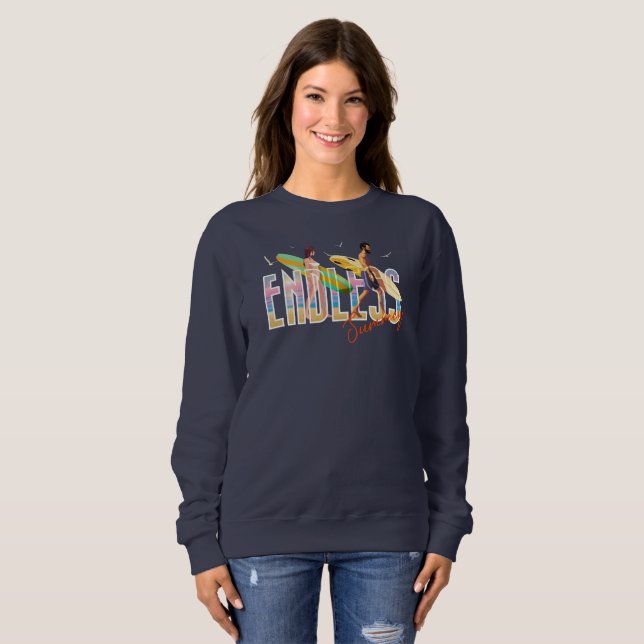 Oändlös sommar | Kvinnotröja (lätt) T Shirt (Hel framsida)