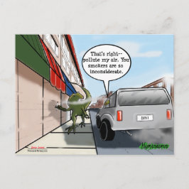 Oansenlig rökare? vykort