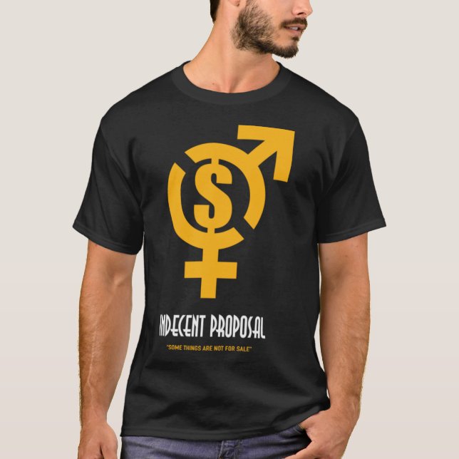 Oanständig Frieri - Poster av alternativ film T Shirt (Framsida)