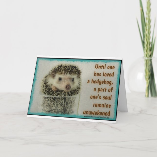 Oantarktisk sjö - födelsedagskort kort (Framsida)