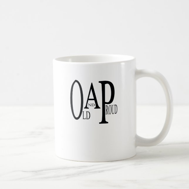 OAP Old and Proud. Kaffemugg (Höger)