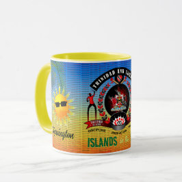 Öar i solens Trinbago-souvenir Mugg