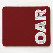 OAR Mousepad-Red