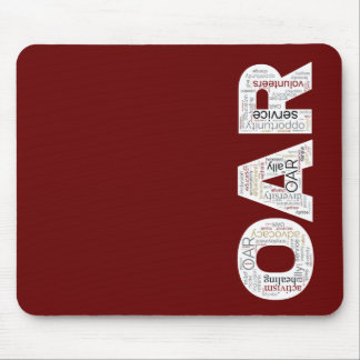OAR Mousepad-Red Musmatta