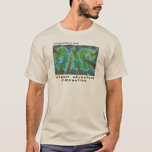 OAR Träd Shirt T Shirt (Framsida)