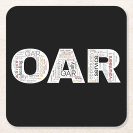 OAR-Underlägg Underlägg Papper Kvadrat